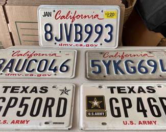 License Plates