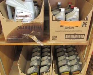 Unopened Oil & Fluid