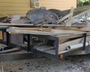 7' x 16' Flatbed Trailer