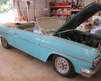 1966 Rambler Classic 770 Convertible Car w/287 Engine - All Original - 68,000 Miles