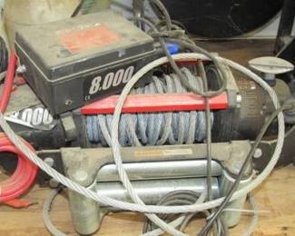 8,000 lbs Winch