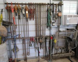 Come-A-Alongs, Boomers, & Chains