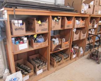 Lots of Misc. Items & Shelving Units