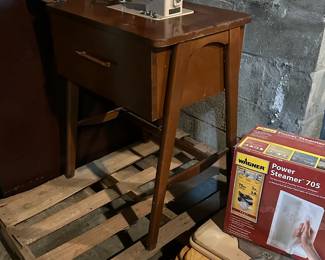 MCM Sewing Table with WHITE sewing machine