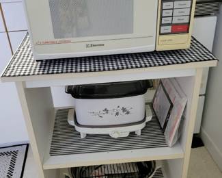 Microwave & stand