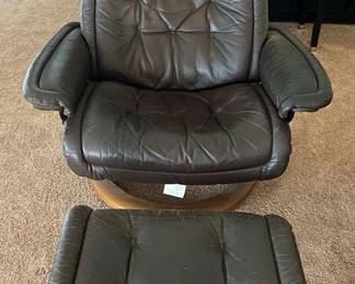 KFT001- Erkones Stressless Recliner Chair & Footrest