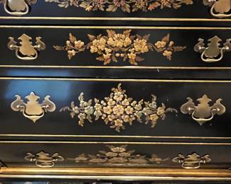 PAIR OF PAINTED NIGHTSTANDS