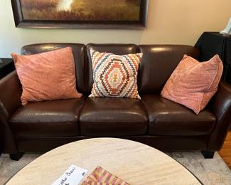 LEATHER SOFA