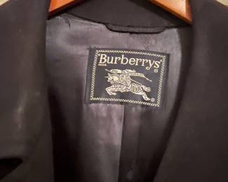 BURBERRY MENS WOOL COAT