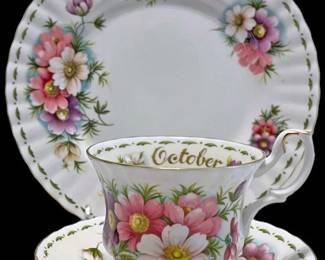 1970 Royal Albert Flower October Month