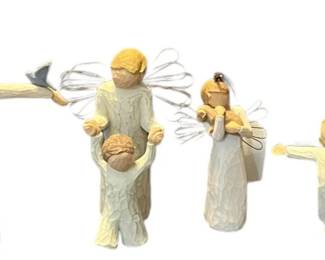 Assortment of Willow Tree Figurines