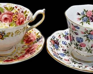 Royal Albert Serena Mayfair Teacups
