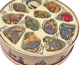 Dillards 12 Days of Christmas Ornaments