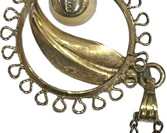 12K GF Pearl Bead Necklace