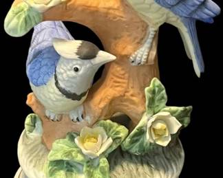Price Porcelain Blue Jay Music Box