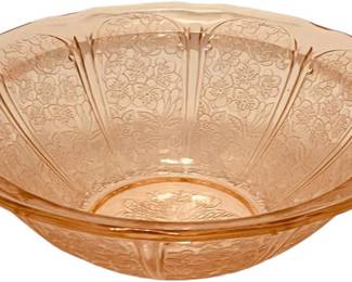 Depression Cherry Blossom 9inch Casserole