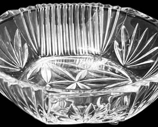 Vintage Pressed Glass Bowl