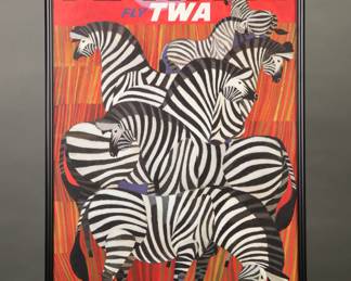 David Klein MCM TWA Poster: Africa