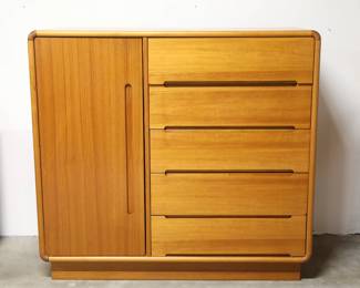 MCM Teak armoire/dresser made by Sun Cabinet Co. 