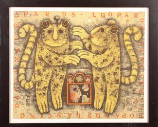 Carol Jablonsky signed/# lithograph