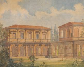 1877 Watercolor painting- signed Klingsbight