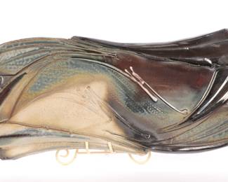 Steven Hill Studio Art Pottery charger