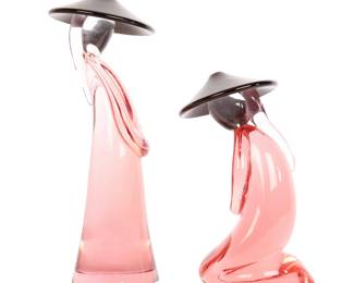 Murano glass figurines by B. Paotrá