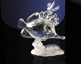 Swarovski crystal figurine in box