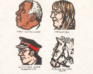 Sally Anne cutler woodblock print