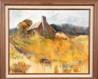 Druci Gault cubism oil painting