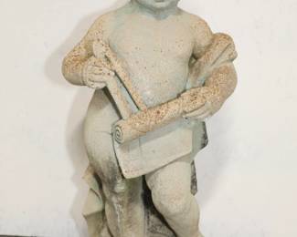 Concrete garden statue Daedalus