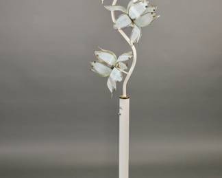 Poster Modern glass lotus flower lamp