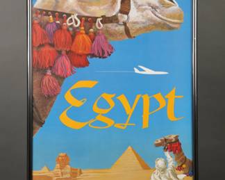 David Klein MCM TWA poster: Egypt