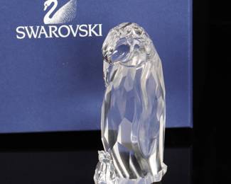 Swarovski crystal figurine in box