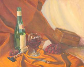 John Wallace oil painting