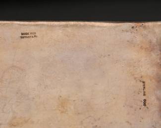 Tiffany & Co. antique sterling silver box