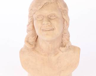 S.E. Maloney terra cotta bust