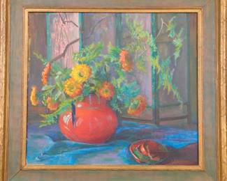 Eva Peterson oil/canvas painting