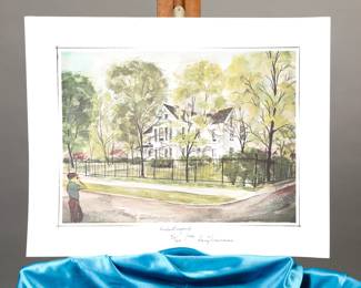 Harry Truman home print
