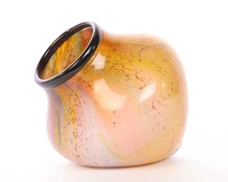 Joanne Mitchell art glass vase