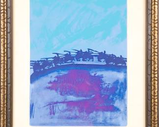 Nissan Engel signed/# lithograph