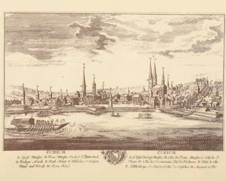 Print of Zurich, Switzerland