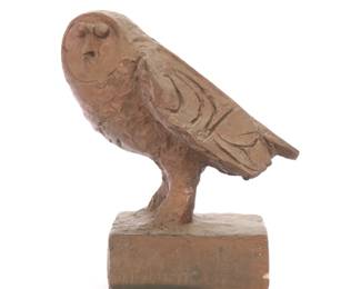 MCM owl sculpture