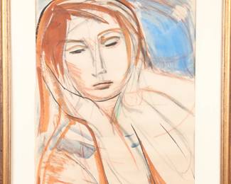 Martin H. Bush mixed media on paper