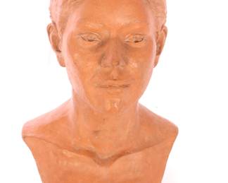 S.E. Maloney terra cotta sculpture