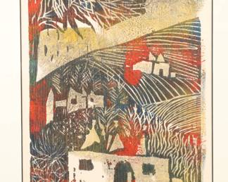 Alec Cowan A/P signed serigraph