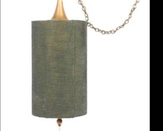 Hanging Mid-Century swag lamp