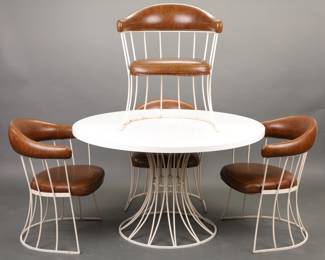Max Stout for Blacksmith table & 4 chairs