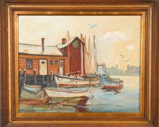 Galen Tice oil painting