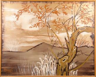 Large Lee Reynolds (Van Guard Studio) painting